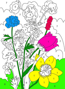 Flowers (Paint by numbers)